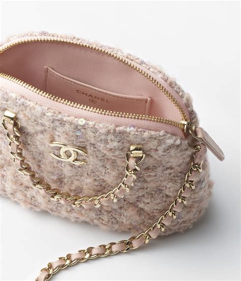 chanel as1749|Small shopping bag, Cotton, wool tweed, sequins & gold.